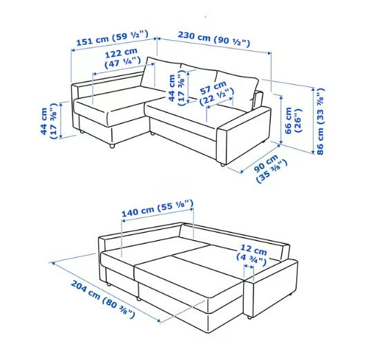 IKEA Friheten Sofa Cumbed