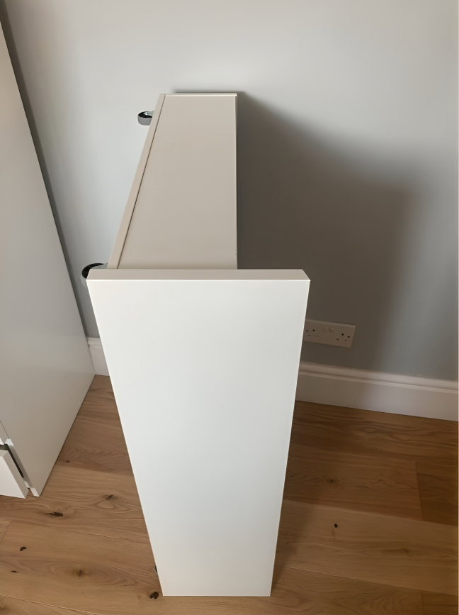 IKEA Malm Queen size bed frame with mattress - White