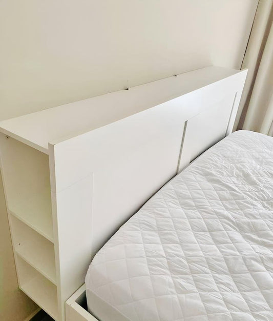 IKEA Brimness KING size bed frame with mattress